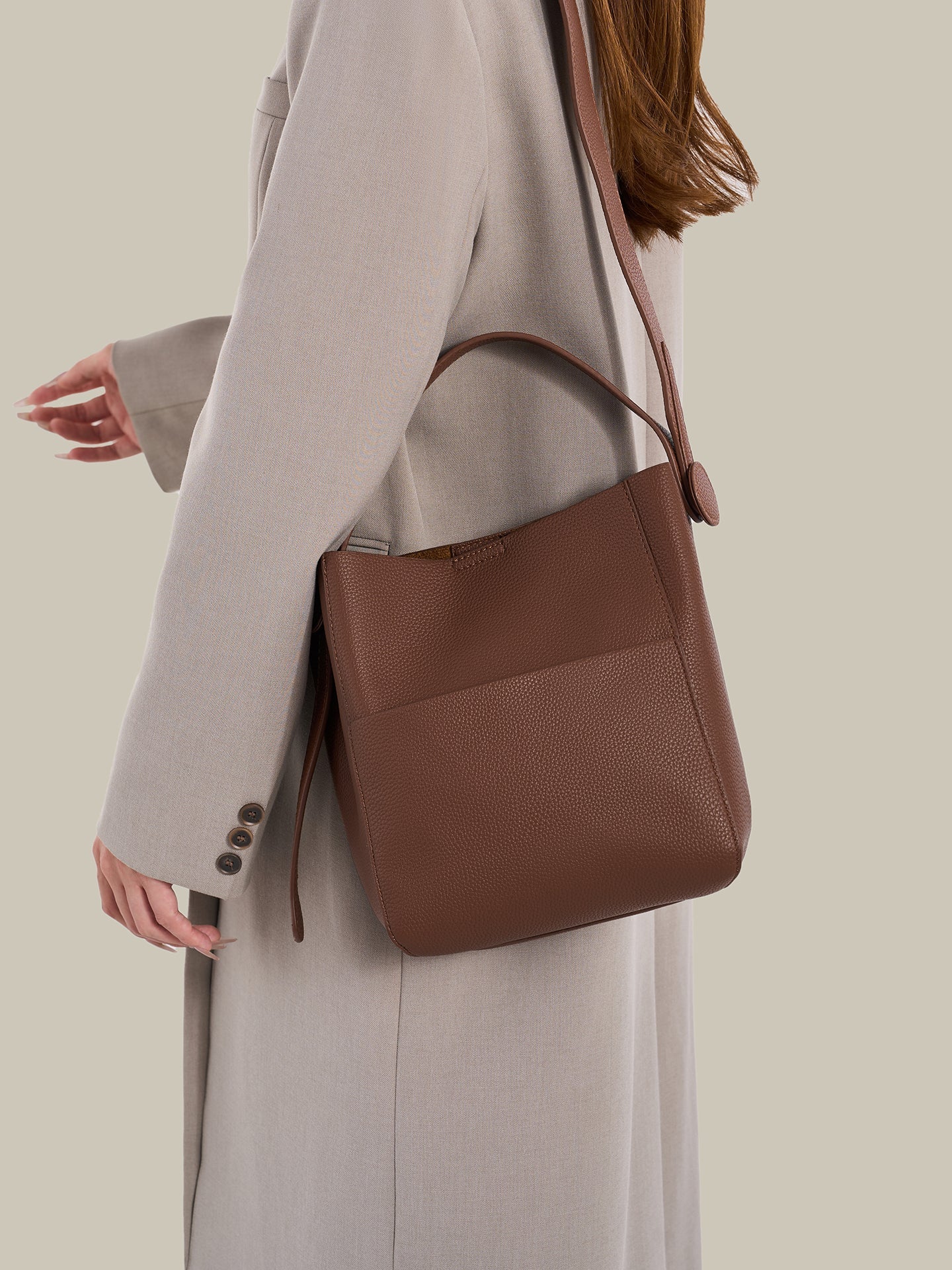 Bolsa Bucket Texturizada Macia - imagem 11