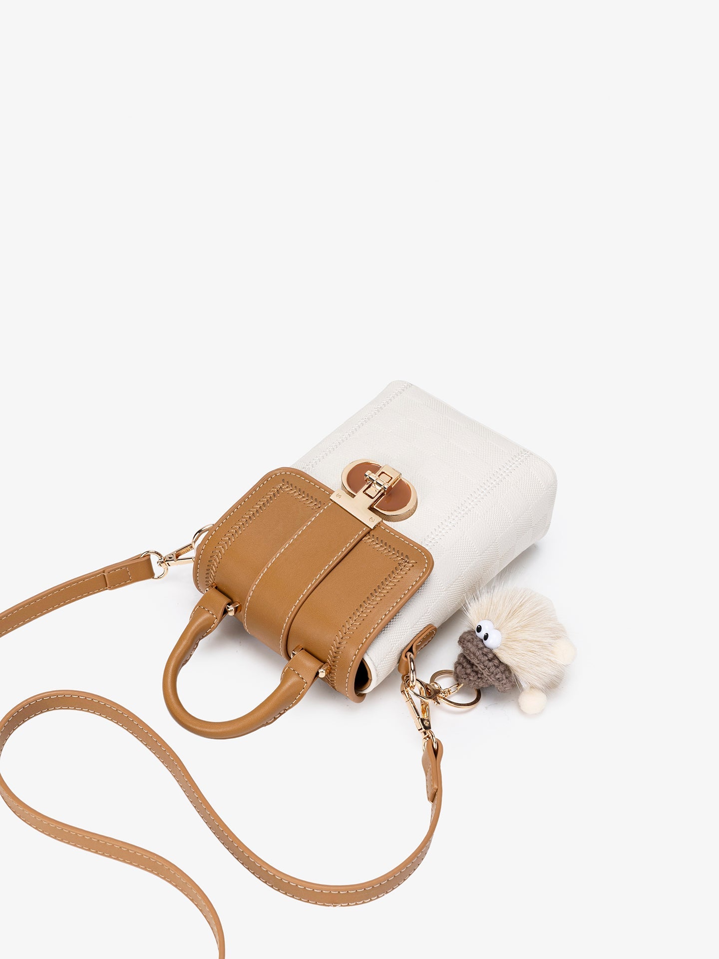Bolsa Mini Charm em Couro Vegano - imagem 7