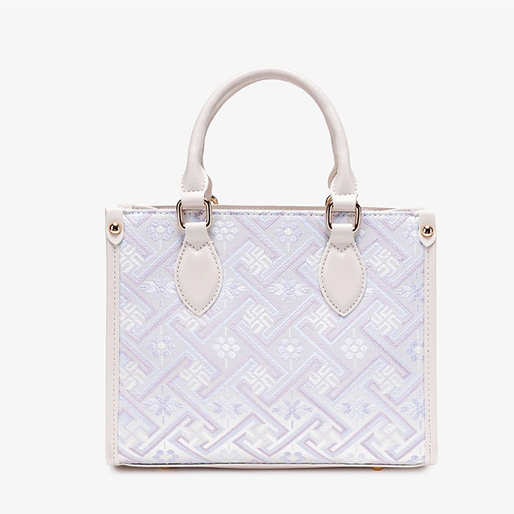 Bolsa Mini Tote Lavanda com Tassel - imagem 11