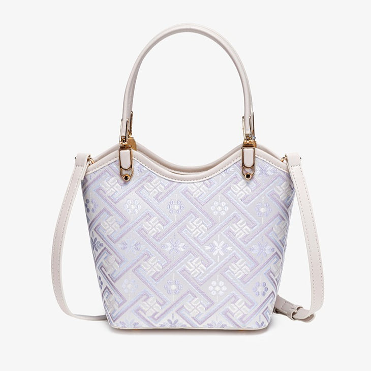 Bolsa Bucket Brocado Opulência - imagem 10