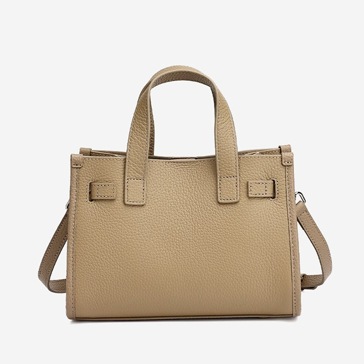 Bolsa Kelly Minimalista em Couro Texturizado - imagem 63