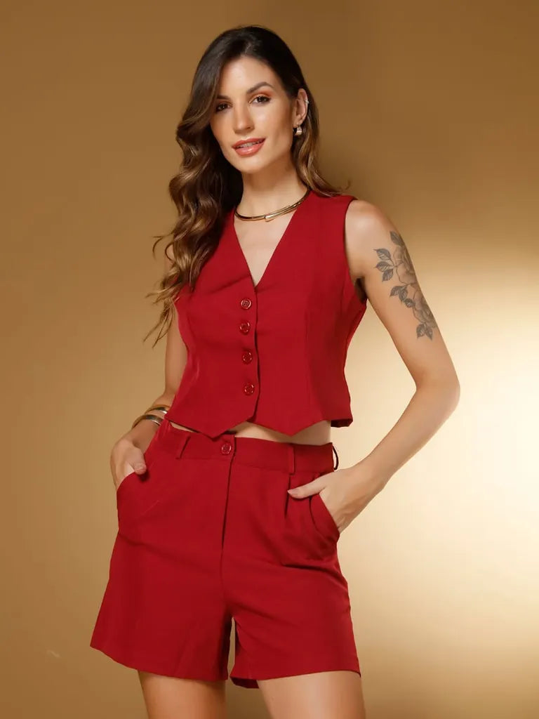 Conjunto Valentina styling - Conjunto Feminino Vevyni