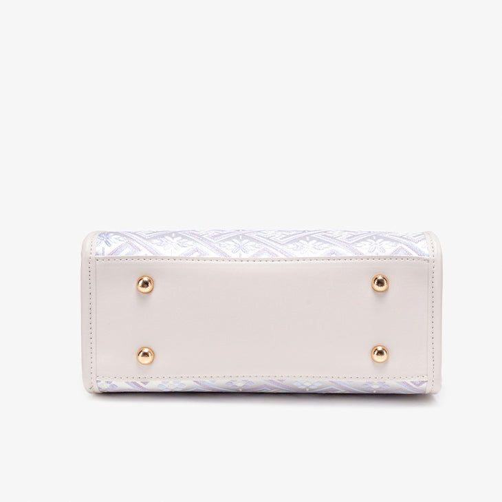 Bolsa Mini Tote Lavanda com Tassel - imagem 12