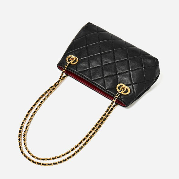 Bolsa Mini Tote Matelassê em Couro - imagem 37
