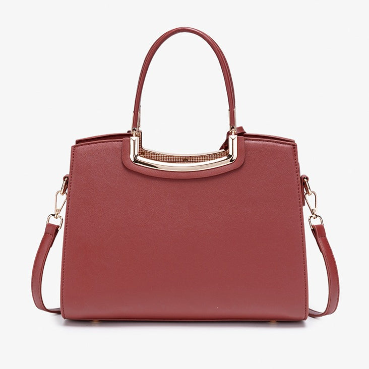 Bolsa Tote Floral Romance com Charm - imagem 10