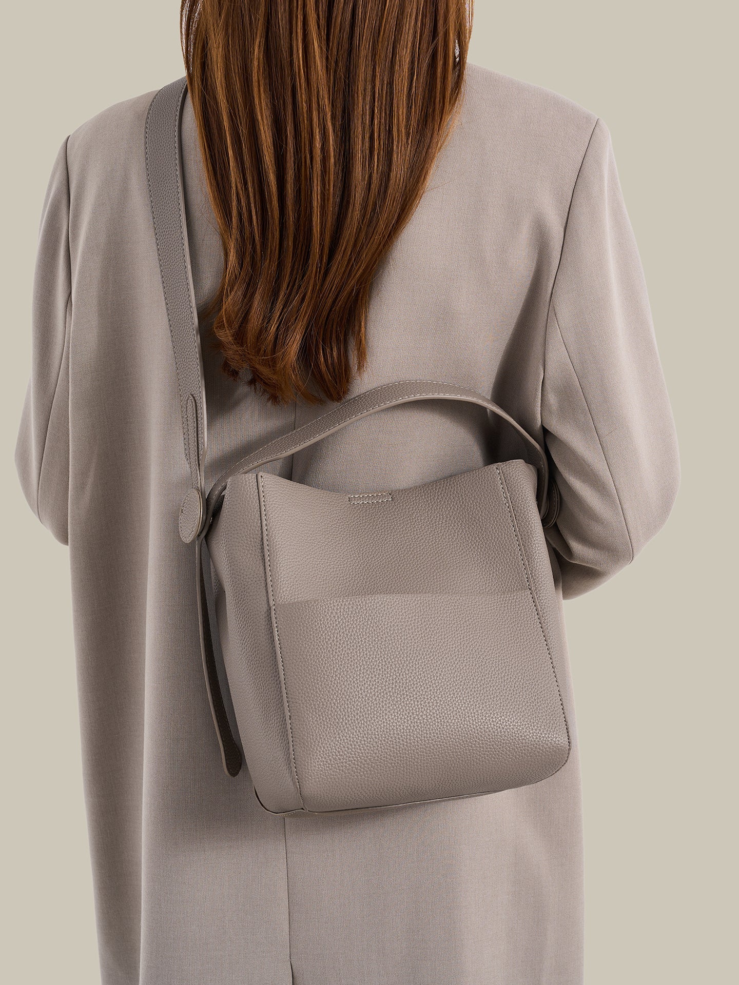 Bolsa Bucket Texturizada Macia - imagem 9