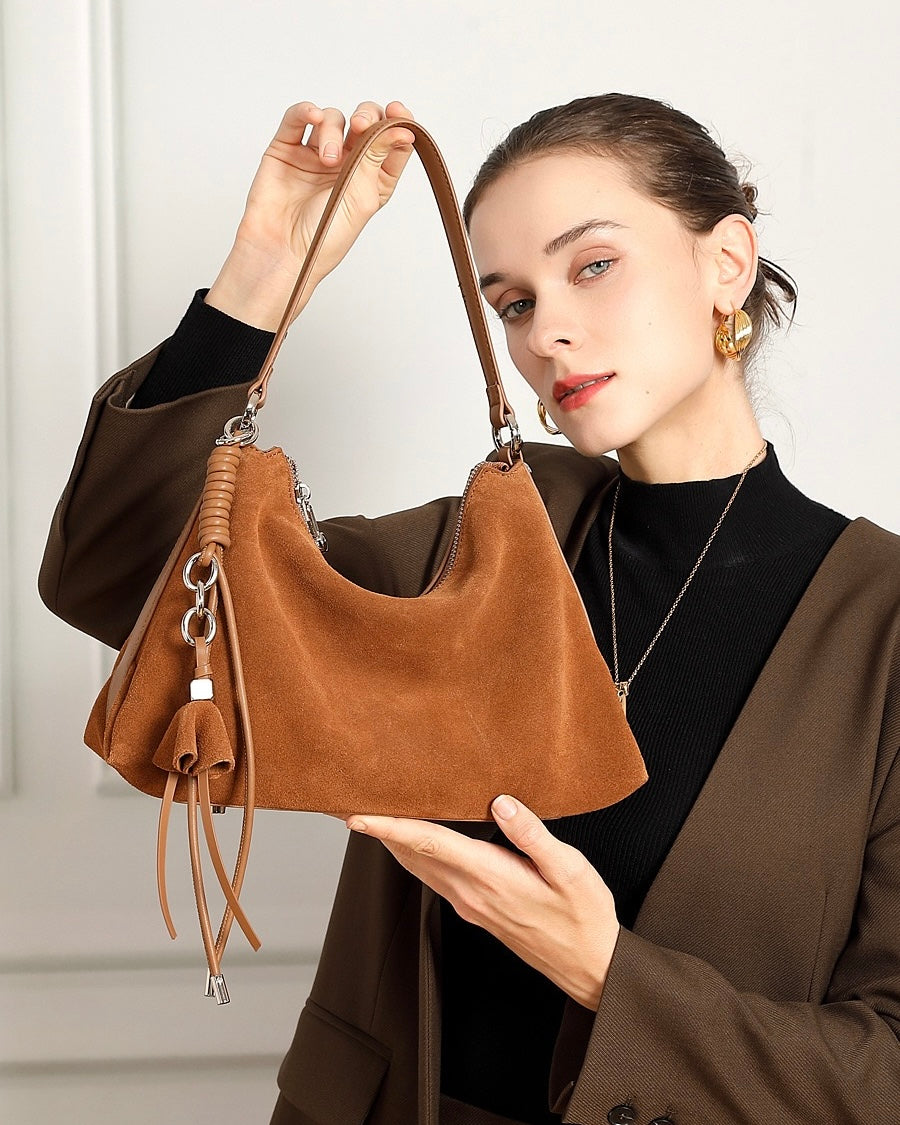 Bolsa Mirela Hobo com Detalhe Trançado, foto do produto 8
