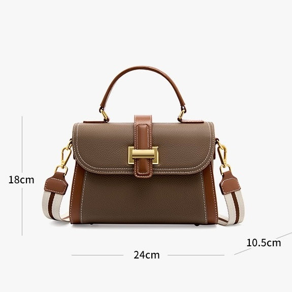 Bolsa Celine estruturada em couro transversal feminina imagem 11