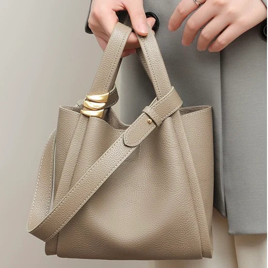 Bolsa Mini Belle Estilo Cesto - Branco
