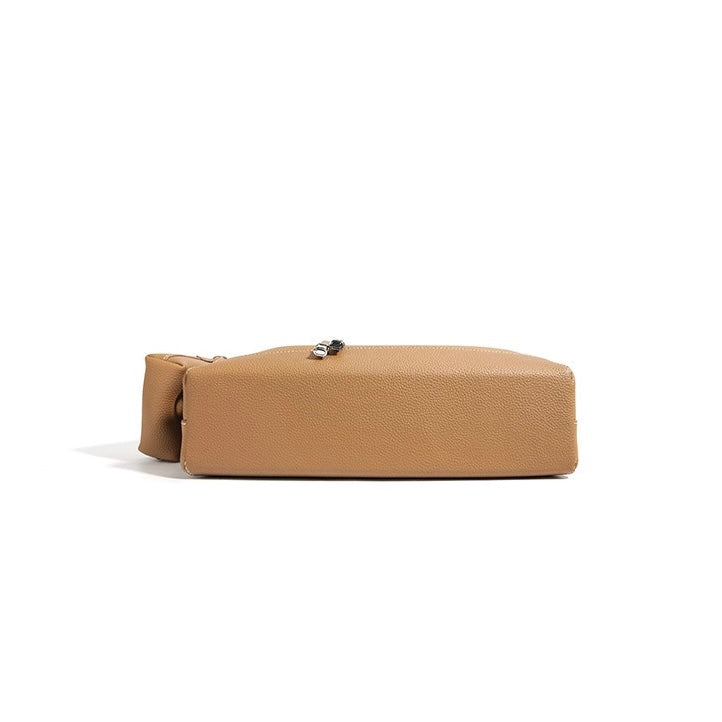 Bolsa Amora Tote em couro minimalista feminina imagem 15