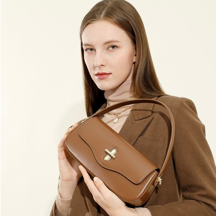 Bolsa Baguette Lara em Couro - imagem 15
