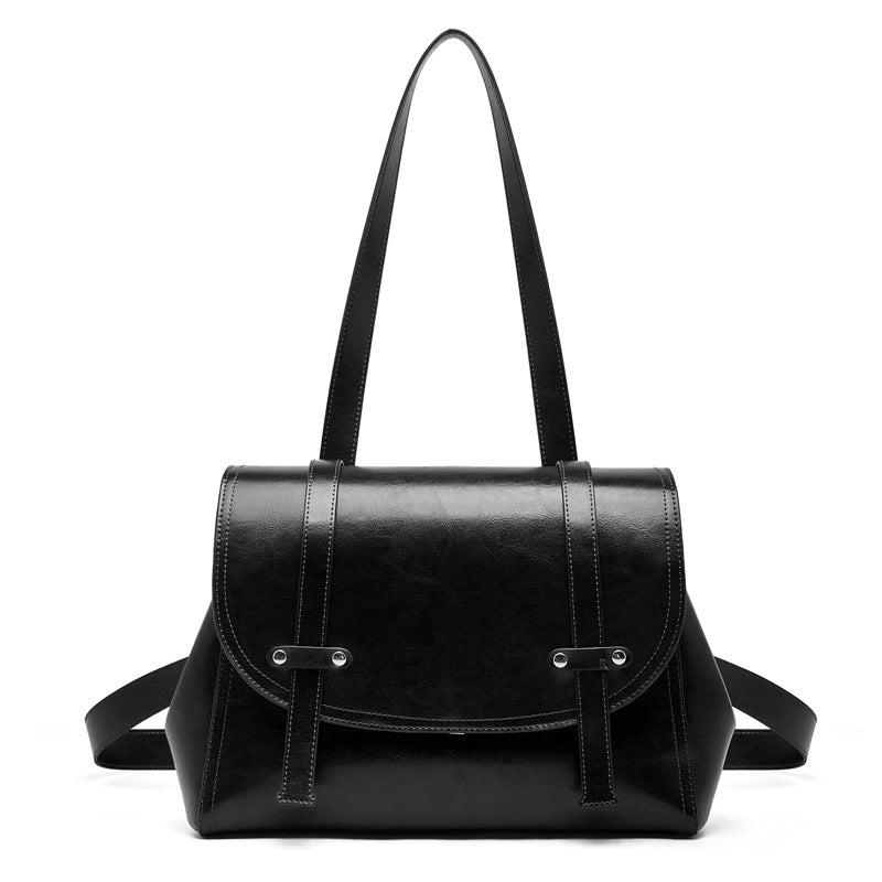 Mochila Bolsa Camille em Couro Encerado - vista principal