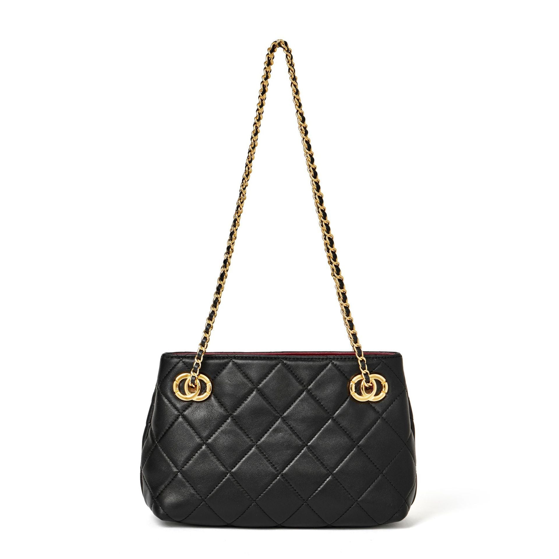 Bolsa Mini Tote Matelassê em Couro - vista principal