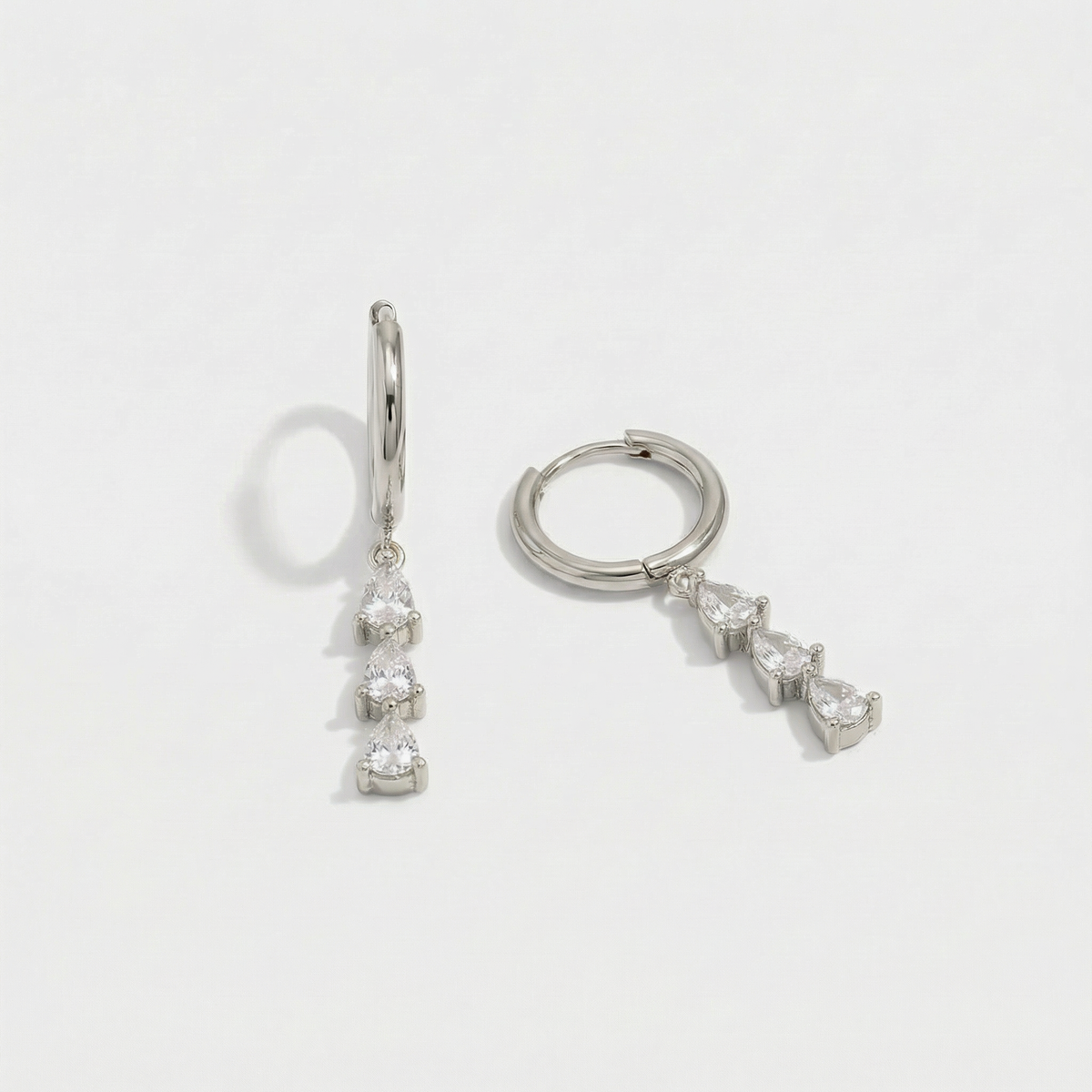 Brincos Alouette Cristal Gota - imagem 6