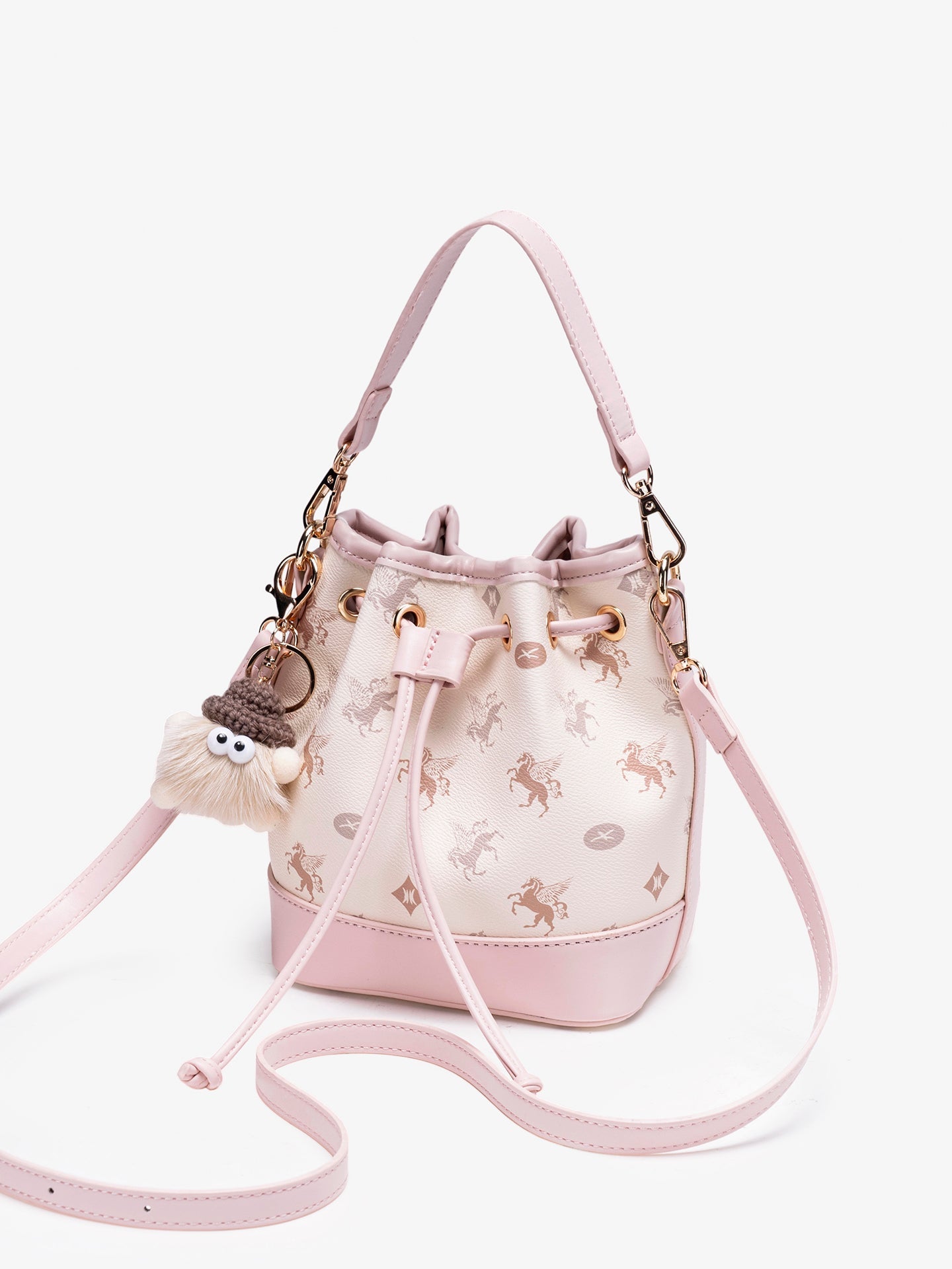 Bolsa Bucket Pegasus com Charm - imagem 6