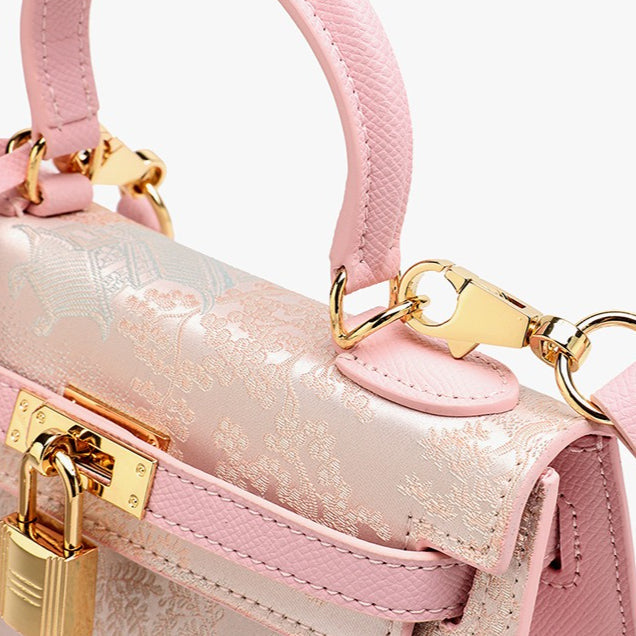 Bolsa Kelly Oriental em Couro com Charm - imagem 24
