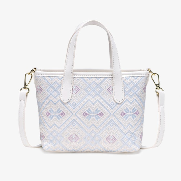 Bolsa Mini Tote Brocado Serena - imagem 11
