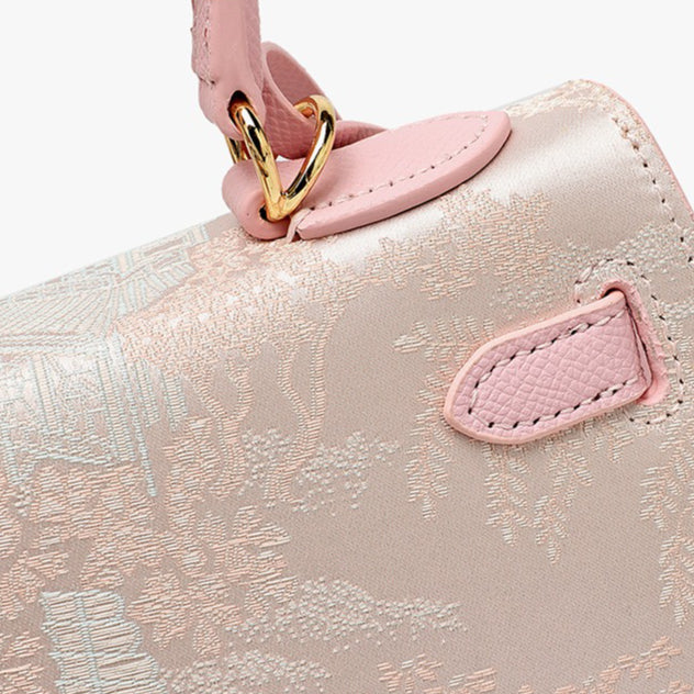 Bolsa Kelly Oriental em Couro com Charm - imagem 27