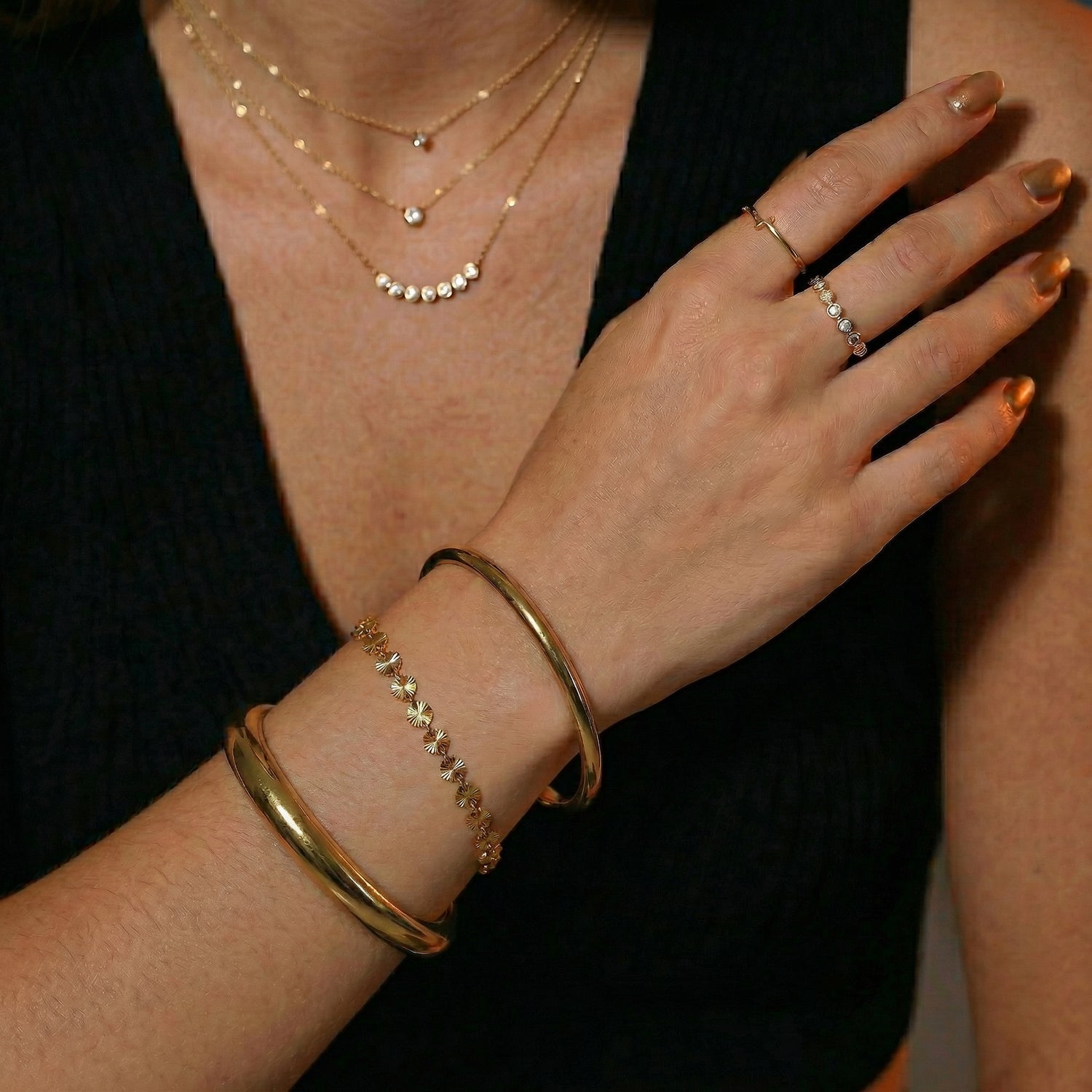 Pulseira Éloise Clássica - detalhe do acabamento