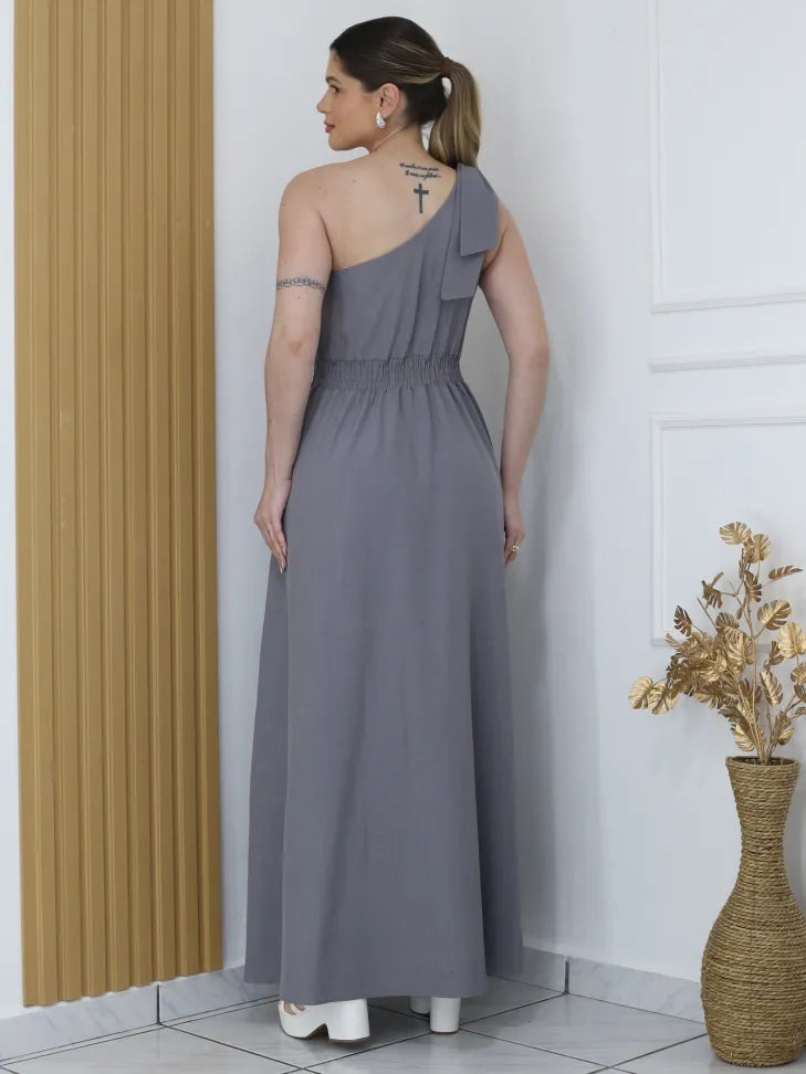 Vestido Milena acabamento - Vestido Feminino Vevyni