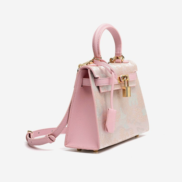Bolsa Kelly Oriental em Couro com Charm - imagem 29