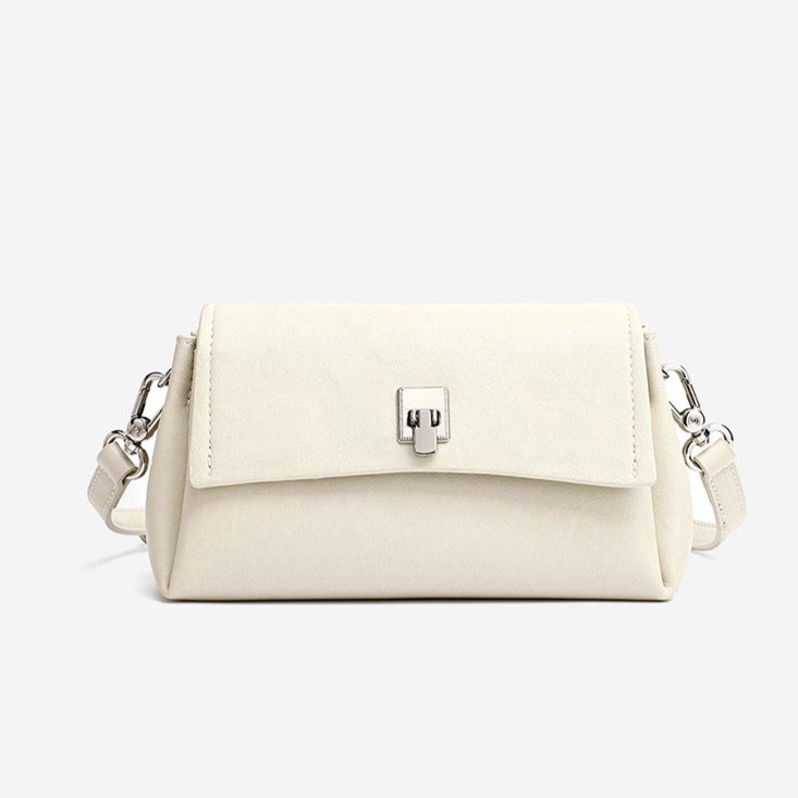 Bolsa Clutch Pillow em Couro Texturizado - vista interna