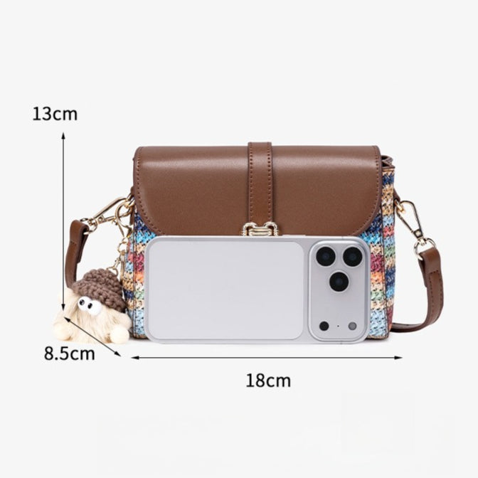 Bolsa Rainbow Trançada com Charme - imagem 17