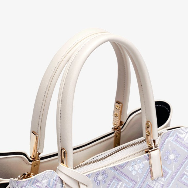 Bolsa Mini Tote Brocado Clássica - imagem 13