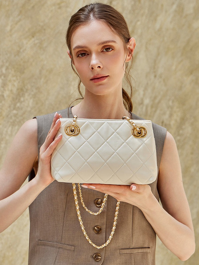 Bolsa Mini Tote Matelassê em Couro - imagem 24