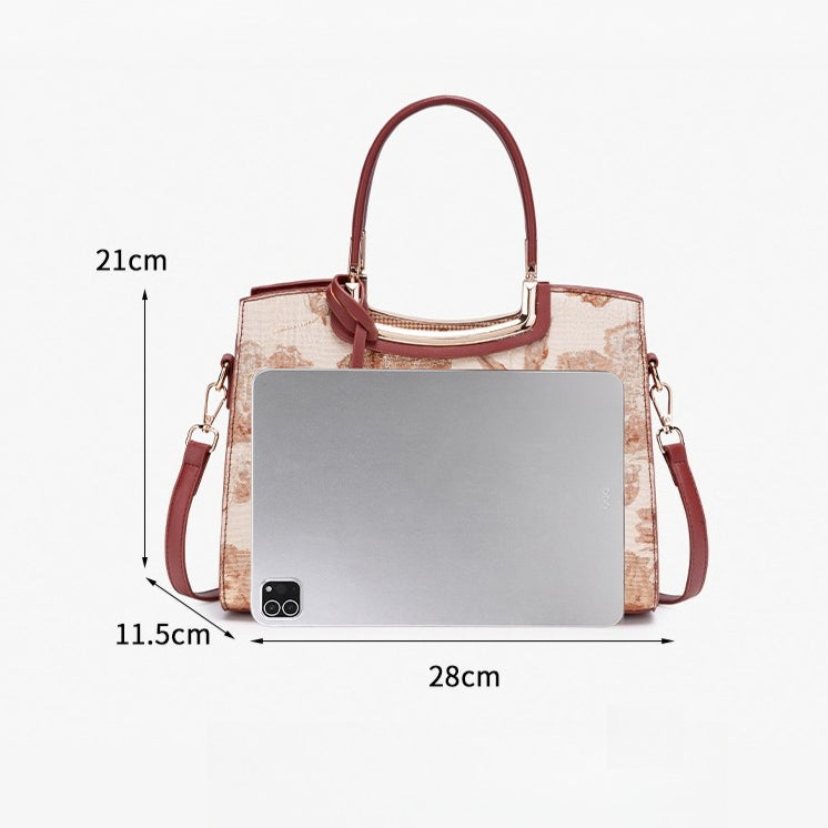 Bolsa Tote Floral Romance com Charm - imagem 16