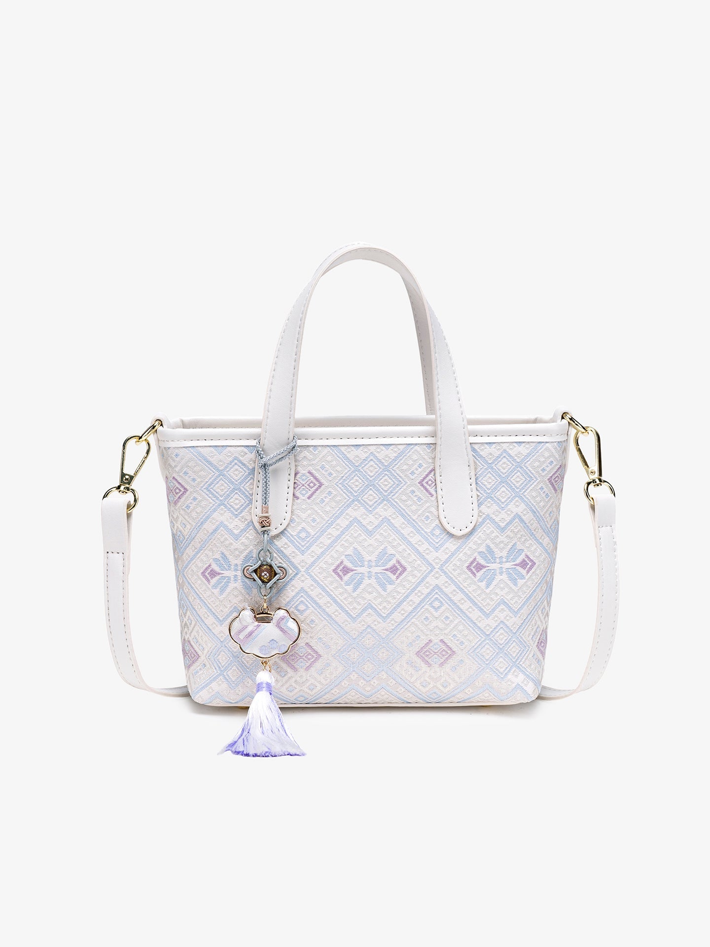 Bolsa Mini Tote Brocado Serena - vista principal