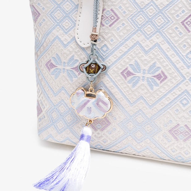 Bolsa Mini Tote Brocado Serena - imagem 15