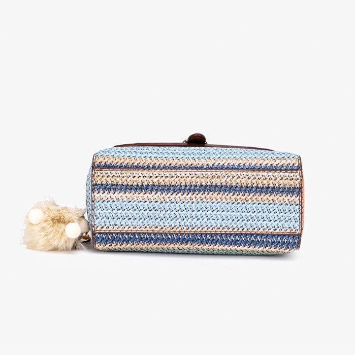 Bolsa Rainbow Trançada com Charme - imagem 12