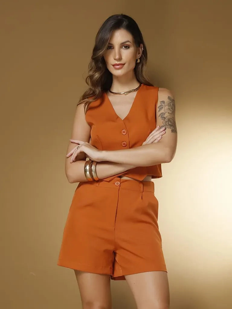 Conjunto Valentina - Conjunto Feminino Vevyni