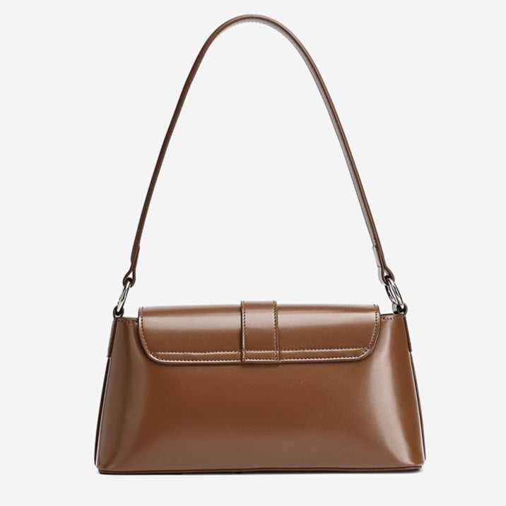 Bolsa Baguette Retrô em Couro - imagem 56