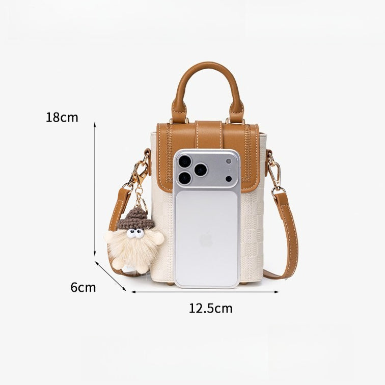 Bolsa Mini Charm em Couro Vegano - imagem 15