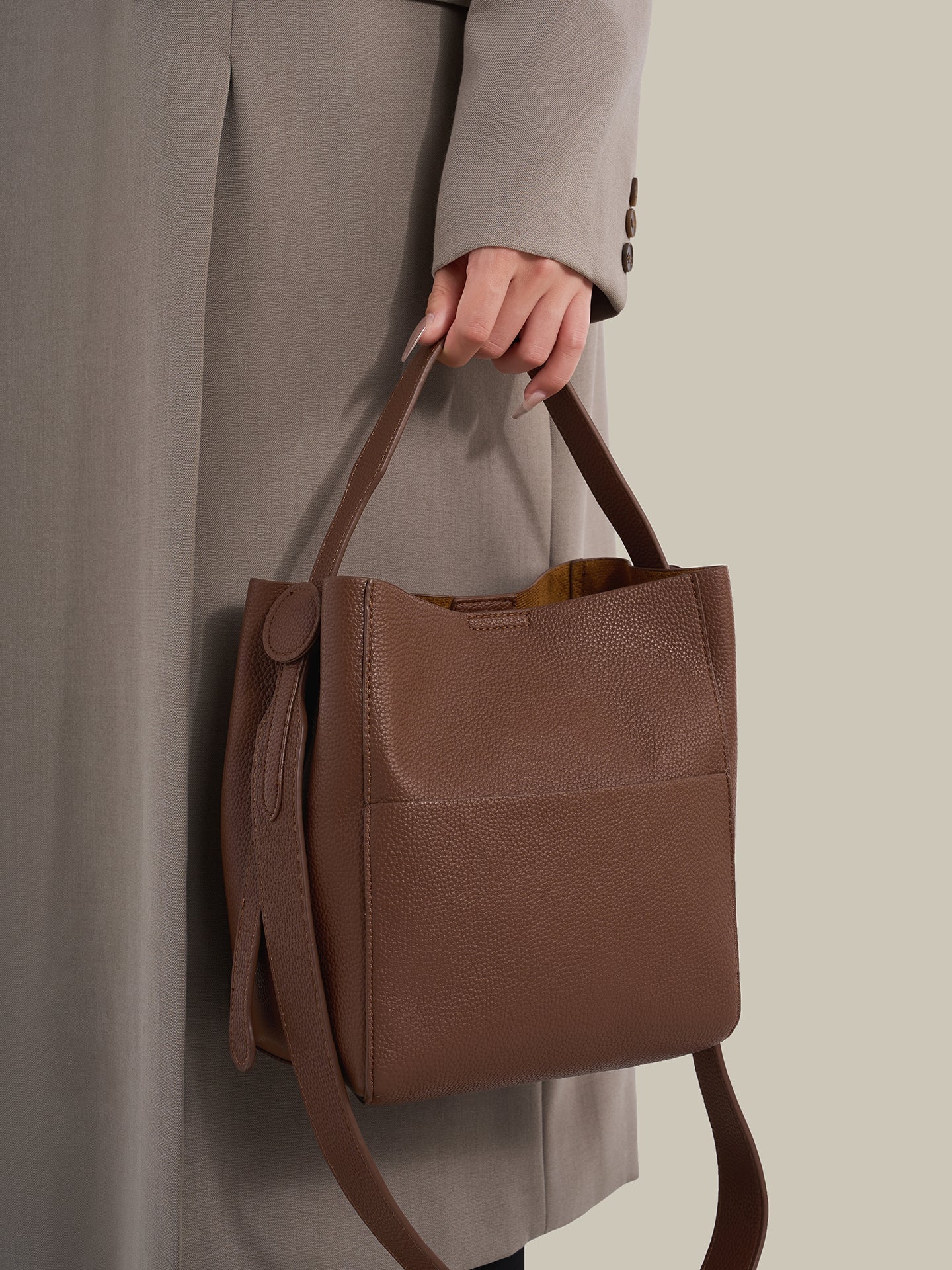 Bolsa Bucket Texturizada Macia - imagem 10