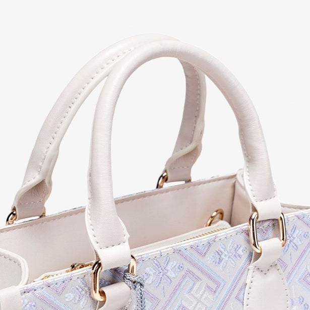 Bolsa Mini Tote Lavanda com Tassel - imagem 14