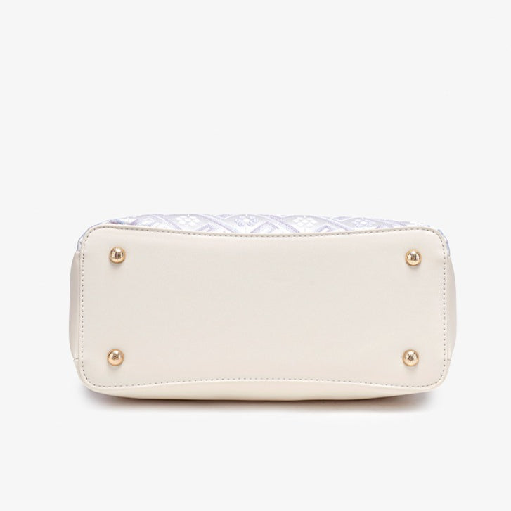 Bolsa Mini Tote Brocado Clássica - imagem 11