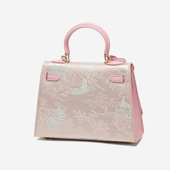 Bolsa Kelly Oriental em Couro com Charm - imagem 32