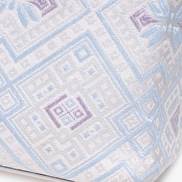 Bolsa Clutch Geométrica Lavanda com Tassel - imagem 16