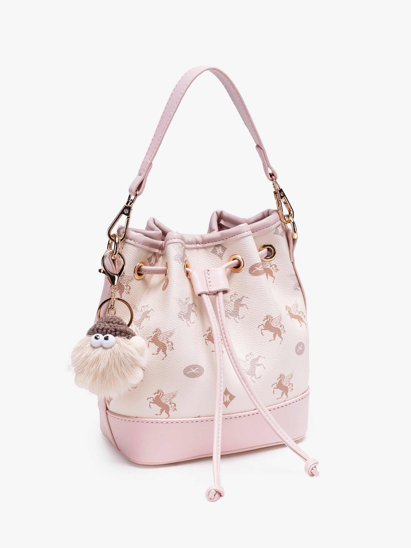 Bolsa Bucket Pegasus com Charm - imagem 7