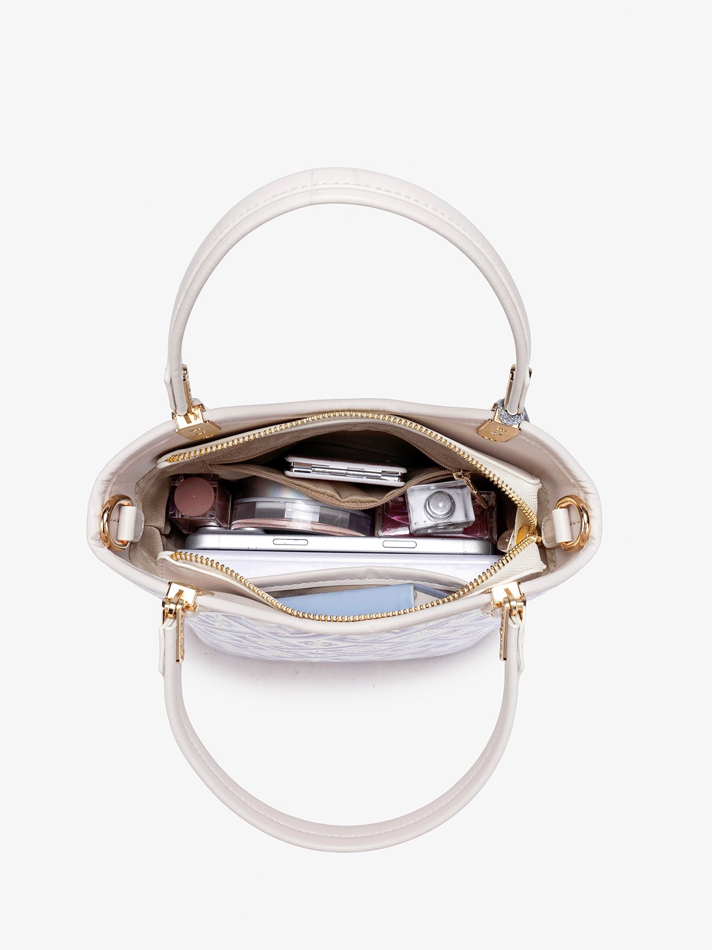 Bolsa Bucket Brocado Opulência - imagem 9