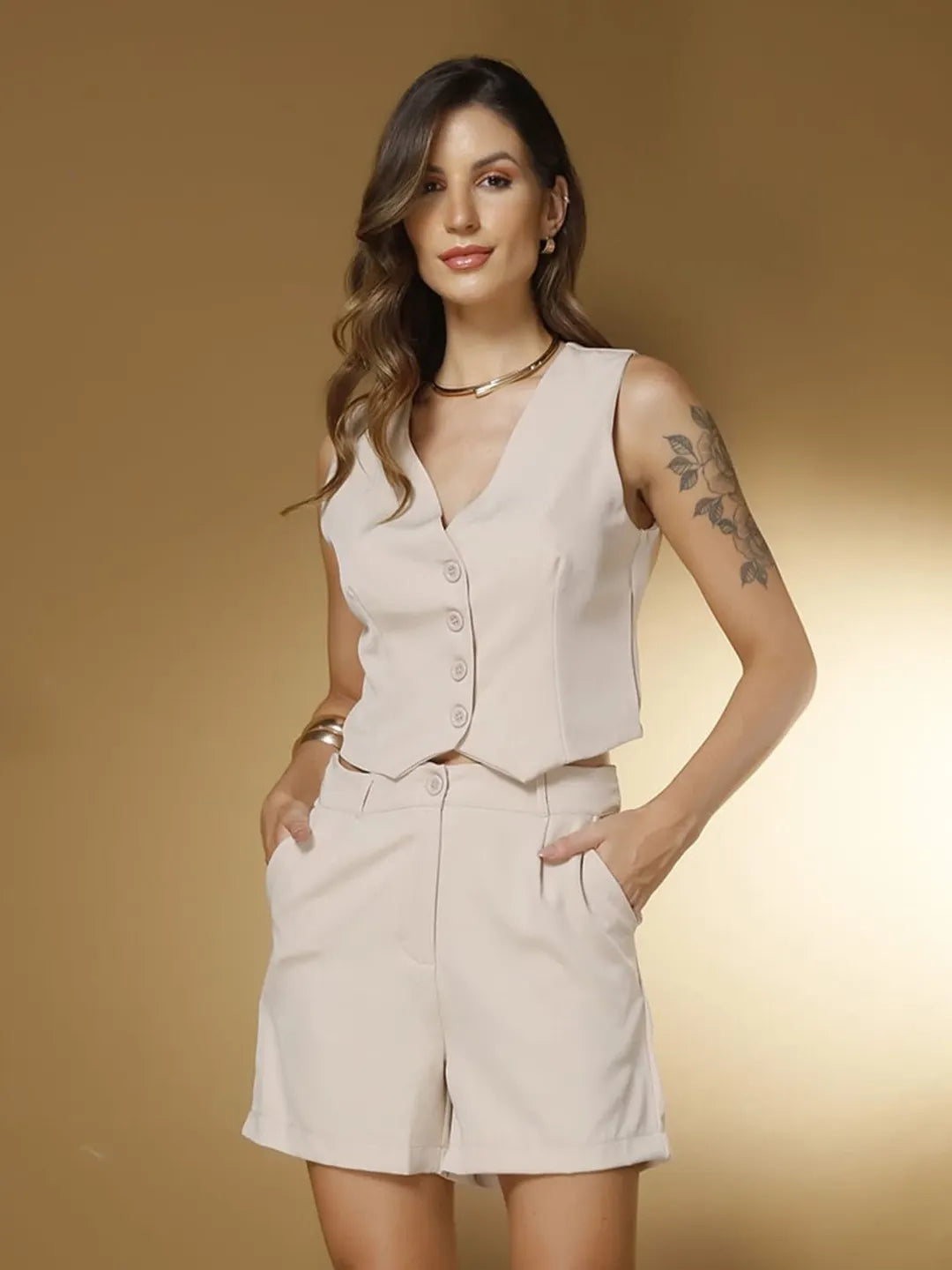 Conjunto Valentina vista frontal - Conjunto Feminino Vevyni