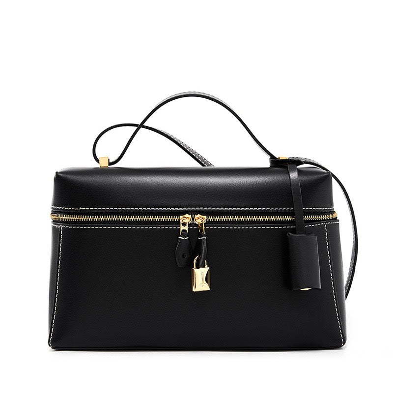 Bolsa Clara Bucket Transversal na cor Preto, foto do produto 1