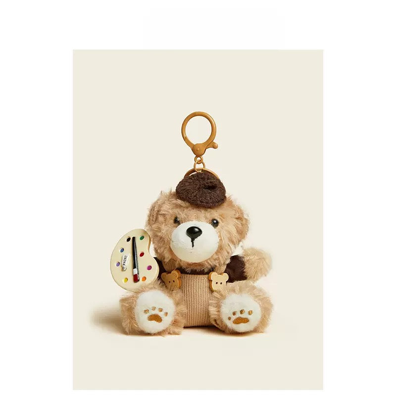 Chaveiro Ursinho Atelier decorativo para bolsa imagem 4
