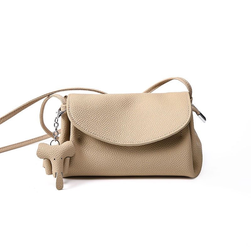 Bolsa Luna Elefante em couro transversal feminina imagem 14