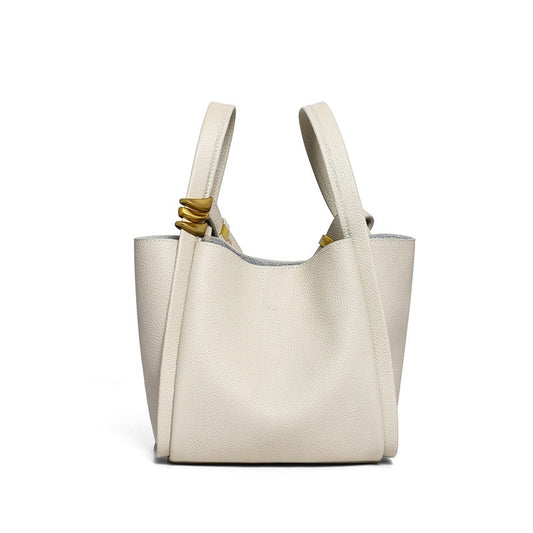 Bolsa mini Belle estilo cesto com alça transversal