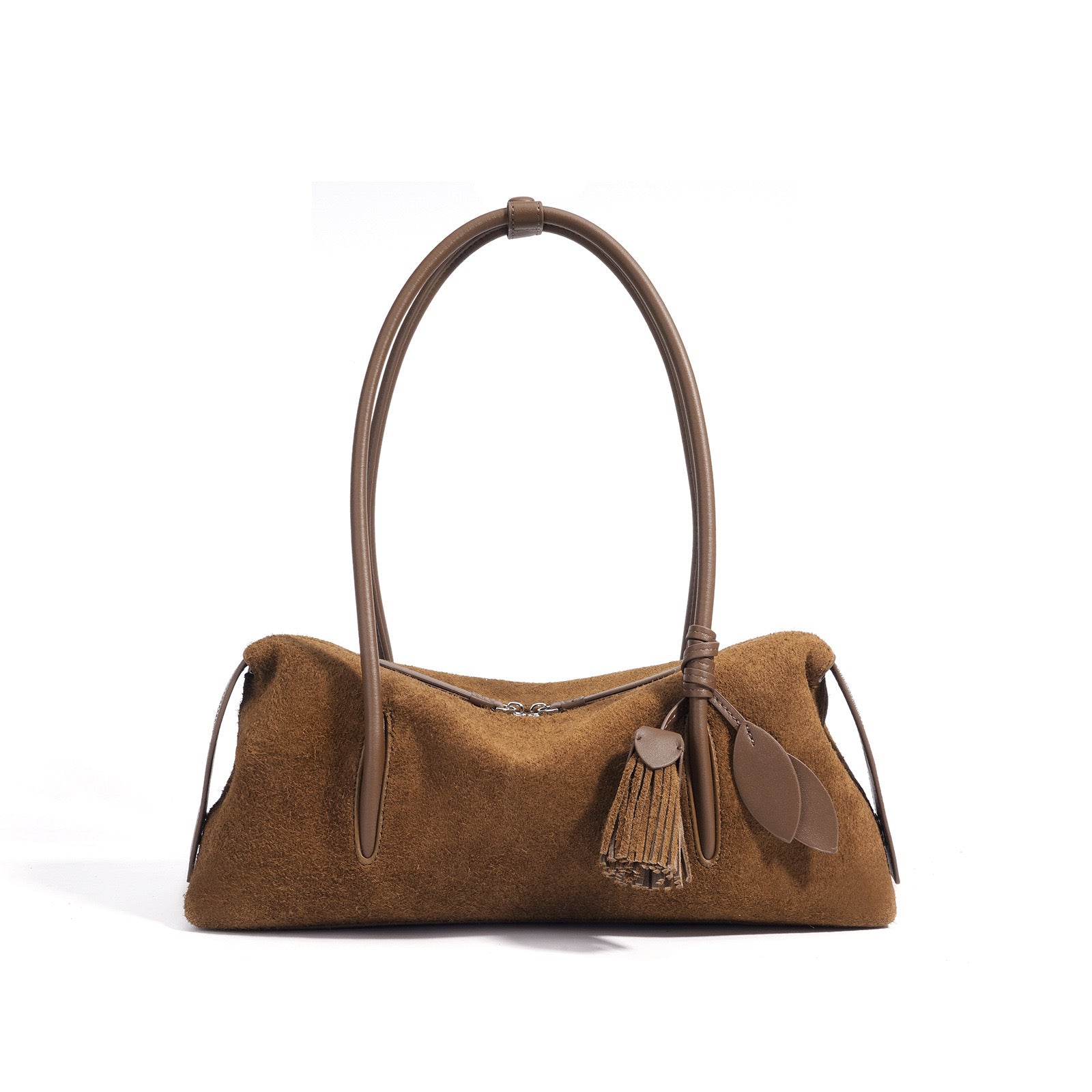 Bolsa Nuvem de Ombro com Tassel na cor Branco Creme, foto do produto 1