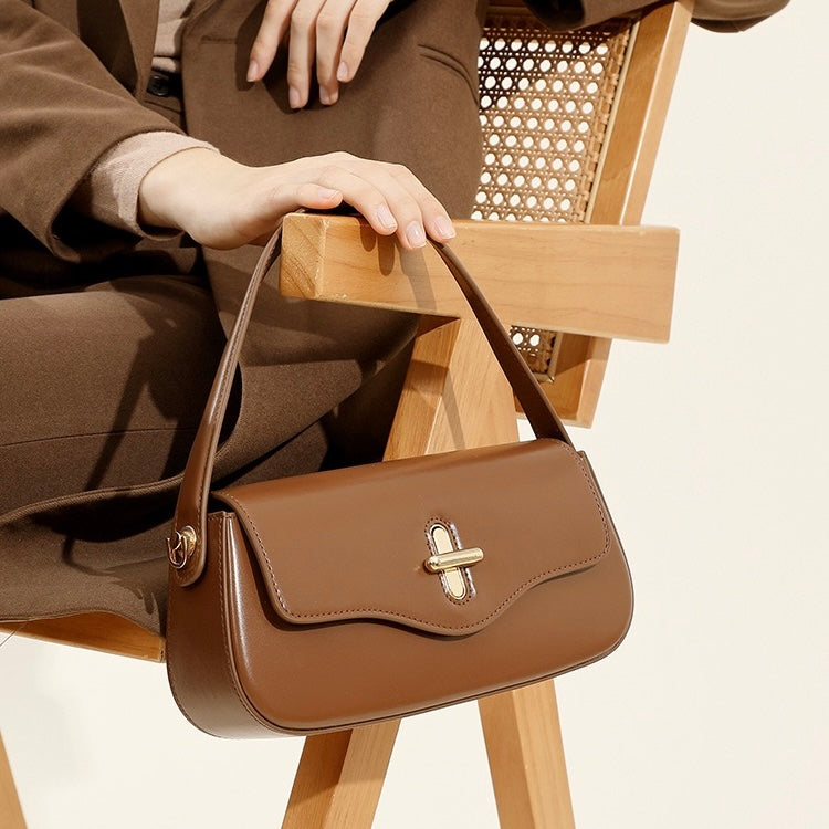 Bolsa Baguette Lara em Couro - imagem 12